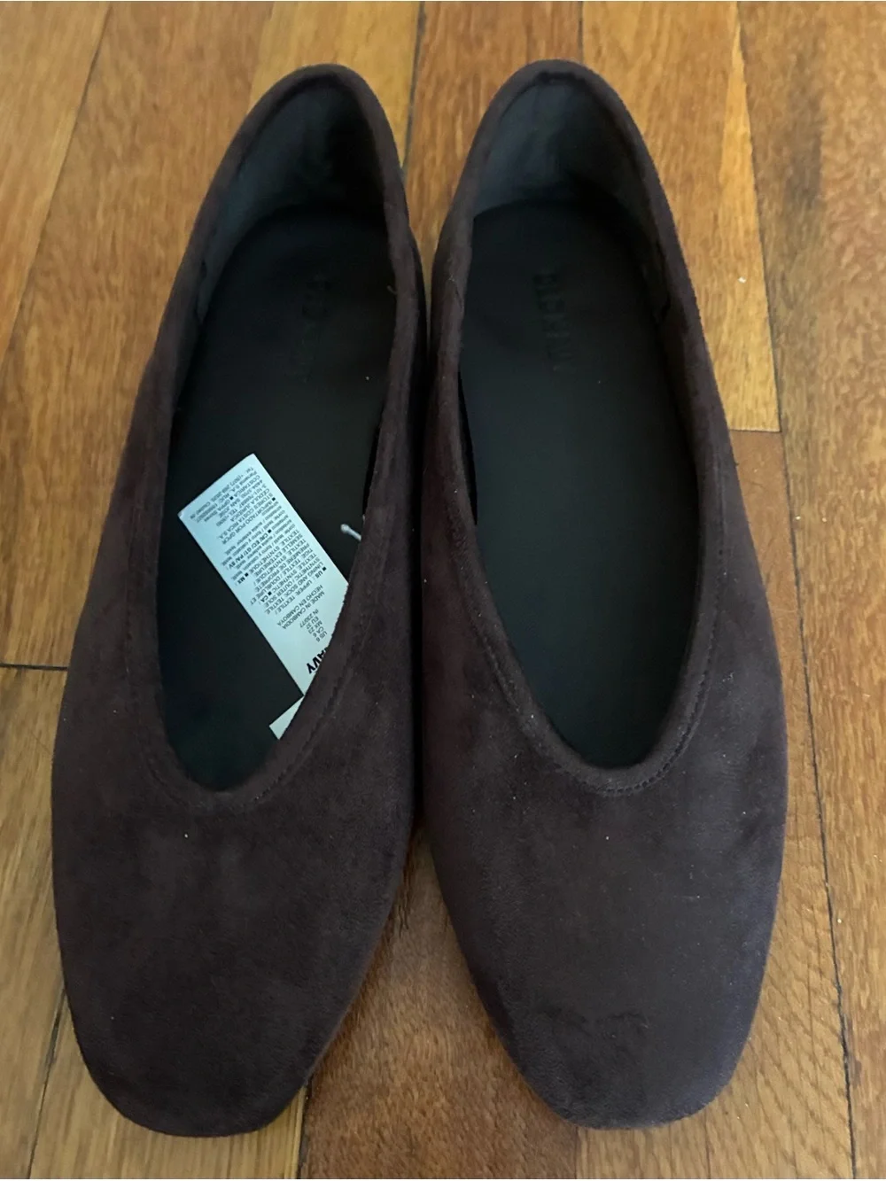 Old Navy Women's Ballet Flats Faux Suede, Brown-marked 6, but can also fit 6.5-7